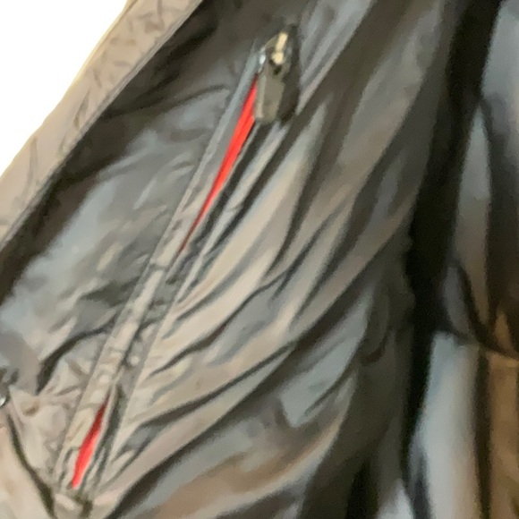 TUMI Black Puffer Jacket Large - Picture 7 of 14